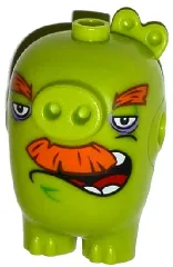Body Angry Birds Pig with Foreman Pig Pattern