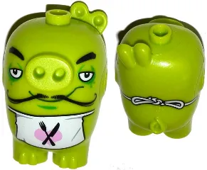 Body Angry Birds Pig with Chef Pig Pattern