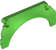 Technic, Panel Car Mudguard Arched #32 11 x 2 x 5 Straight Top