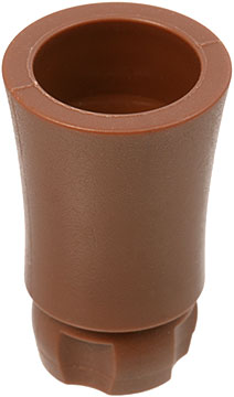 Plant, Tree Palm Trunk - Long Indented Connector