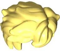 Minifigure, Hair Tousled and Sticking Out on Both Sides