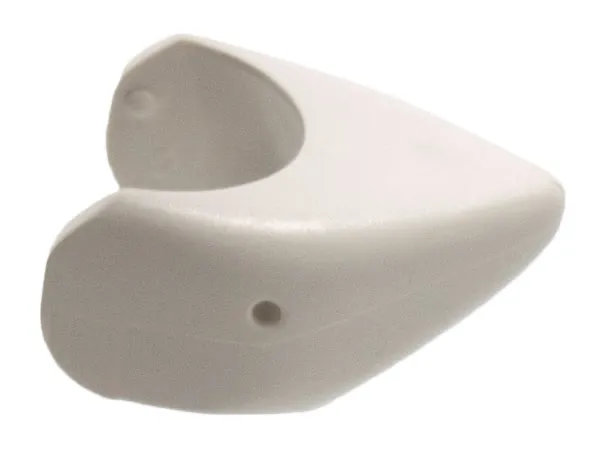 Shark Head with Pointed Nose and Debossed Eyes