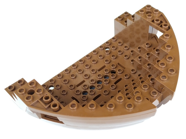 Boat, Hull Large Bow 12 x 16 x 5 1/3 with (Same Color) Top (2556 / 2557)