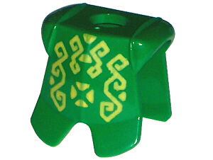 Minifigure Armor Breastplate with Leg Protection with Rascus Geometric Pattern