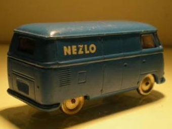 HO Scale, VW Van with Blue Base and NEZLO Pattern
