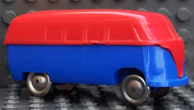 HO Scale, VW Window Van with Blue Base - Completely Colored Top