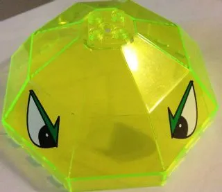 Windscreen 10 x 10 x 4 Canopy Octagonal with Eyes Pattern (Stickers) - Set 2161