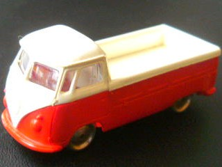 HO Scale, VW Pickup with Red Base