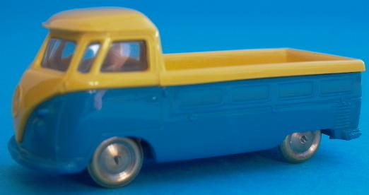 HO Scale, VW Pickup with Blue Base