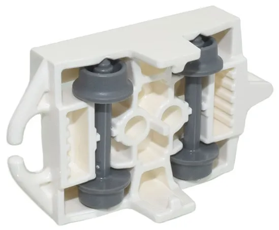 Vehicle, Base 4 x 5 Roller Coaster Car with Dark Bluish Gray Wheels (26021 / 24869)