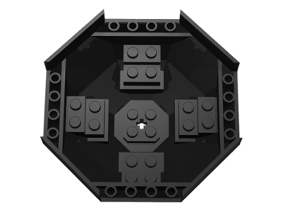 Cockpit 10 x 10 x 4 Octagonal with Axle Hole