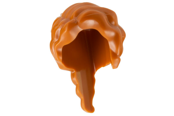 Mini Doll, Hair Wavy, Parted on Right, Loose Braid in Back