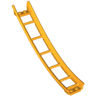 Train, Track Roller Coaster Ramp Large Lower Part, 6 Bricks Elevation