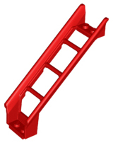 Train, Track Roller Coaster Ramp Steep, 6 Bricks Elevation