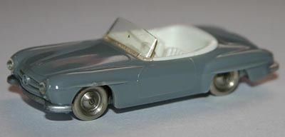 HO Scale, Mercedes 190SL (White Interior)