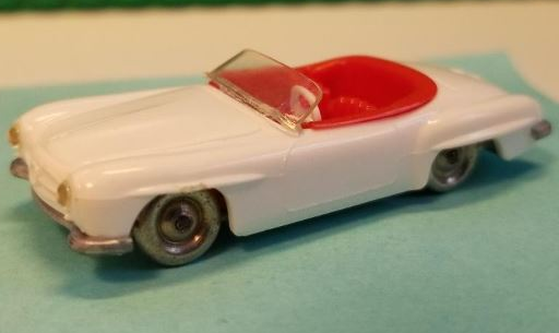 HO Scale, Mercedes 190SL (Red Interior)