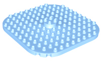 Duplo, Plate 12 x 12, Rounded Corners with Raised 2 x 2 Center Cylinder