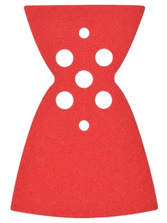 Minifigure Cape Cloth, Rounded Bottom and Straight Collar