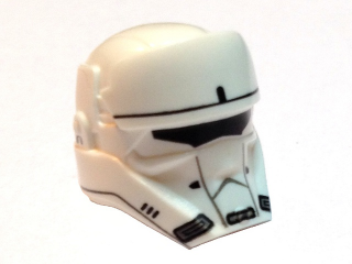 Minifigure, Headgear Helmet SW Hovertank Pilot Pattern