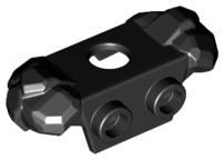 Minifigure Armor Rock Shoulder Pads with 2 Back Studs