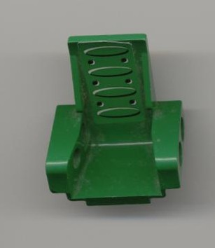 Technic Seat 3 x 2 Base with Oval Cushions and Black Dots Pattern (Sticker) - Set 8213