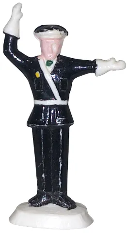 HO Scale, Accessory Policeman One Hand Up