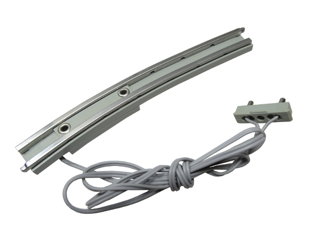 Train, Track 12V Conducting Rail Curved with Connection Wire and Short Connector