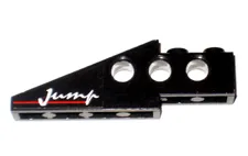 Technic Slope 6 x 1 x 1 2/3 with 'Jump' and Red Line Pattern Right (Sticker) - Set 8414