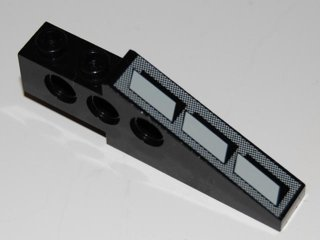 Technic Slope 6 x 1 x 1 2/3 with Hovercraft Air Intake Pattern Right (Sticker) - Set 8485