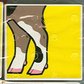 Duplo, Tile 2 x 2 x 1 with Goat Mosaic Picture 06 Pattern