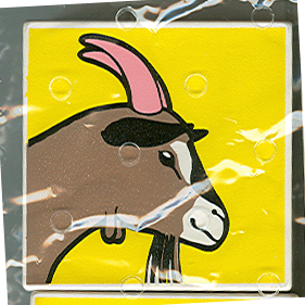 Duplo, Tile 2 x 2 x 1 with Goat Mosaic Picture 15 Pattern