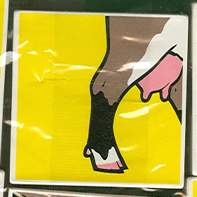 Duplo, Tile 2 x 2 x 1 with Goat Mosaic Picture 16 Pattern