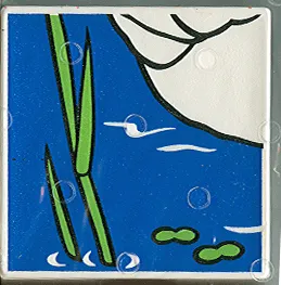 Duplo, Tile 2 x 2 x 1 with Duck Mosaic Picture 04 Pattern