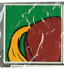 Duplo, Tile 2 x 2 x 1 with Horse Mosaic Picture 13 Pattern