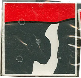 Duplo, Tile 2 x 2 x 1 with Cow Mosaic Picture 02 Pattern