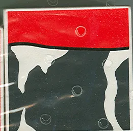 Duplo, Tile 2 x 2 x 1 with Cow Mosaic Picture 14 Pattern