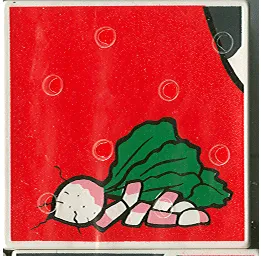 Duplo, Tile 2 x 2 x 1 with Cow Mosaic Picture 16 Pattern