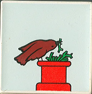 Duplo, Tile 2 x 2 x 1 with Home Mosaic Picture 02 Pattern