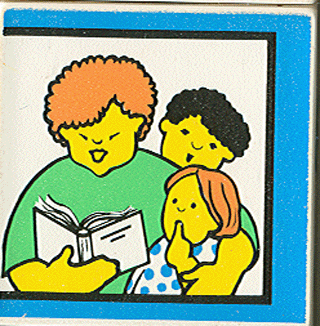 Duplo, Tile 2 x 2 x 1 with Home Mosaic Picture 15 Pattern