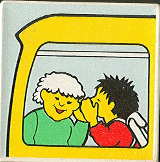 Duplo, Tile 2 x 2 x 1 with Community Mosaic Picture 01 Pattern