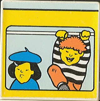 Duplo, Tile 2 x 2 x 1 with Community Mosaic Picture 02 Pattern