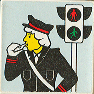 Duplo, Tile 2 x 2 x 1 with Community Mosaic Picture 09 Pattern