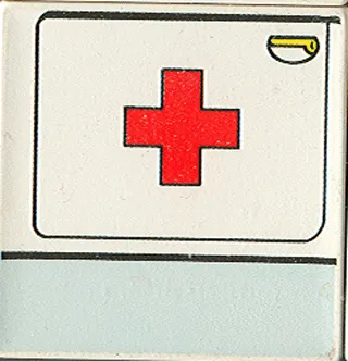 Duplo, Tile 2 x 2 x 1 with Community Mosaic Picture 17 Pattern