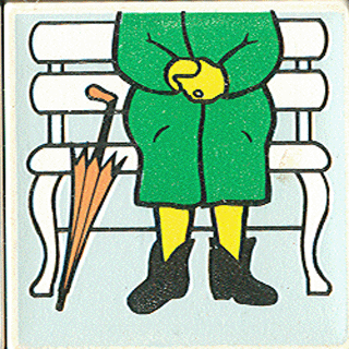 Duplo, Tile 2 x 2 x 1 with Park Mosaic Picture 15 Pattern