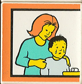 Duplo, Tile 2 x 2 x 1 with Town Mosaic Picture 05 Pattern