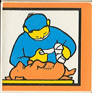 Duplo, Tile 2 x 2 x 1 with Town Mosaic Picture 06 Pattern