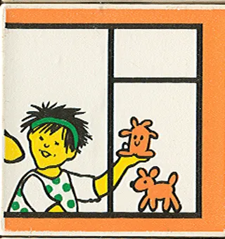 Duplo, Tile 2 x 2 x 1 with Town Mosaic Picture 09 Pattern