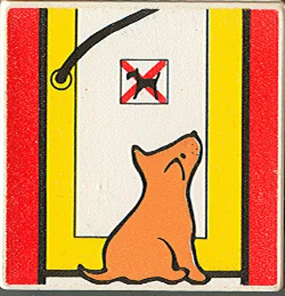 Duplo, Tile 2 x 2 x 1 with Town Mosaic Picture 16 Pattern