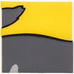 Duplo, Tile 2 x 2 x 1 with Cat Mosaic Picture 02 Pattern