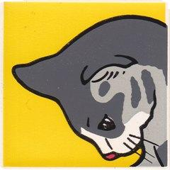 Duplo, Tile 2 x 2 x 1 with Cat Mosaic Picture 13 Pattern